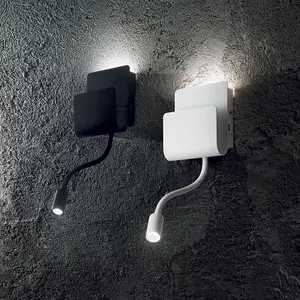 Luminosa Probe Integrated LED Indoor Reading Wall Lamp 1 Light White 3000K