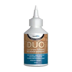 Bond It Duo 2 In 1 Wood Glue 125ml   BDA050 (Pack of 6)