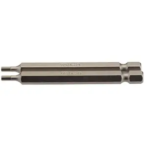 Draper 2.5mm 1/4" Hex. Hexagonal Insert Bit 75mm Long x 2 64319