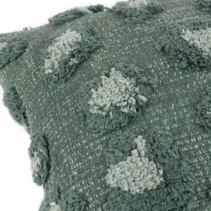 furn. Maeve Tufted Cotton Feather Filled Cushion