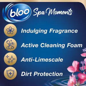 Bloo Toilet Rim Block Harmony Spa Essential Oils 50gm