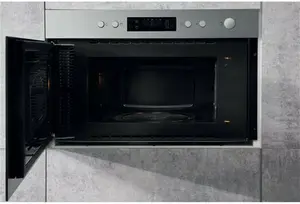 HOTPOINT MN314IXH Built-In Microwave Oven And Grill Stainless Steel