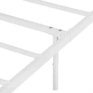 Garbo Bed Frame White / Double (4'6)