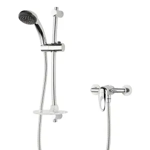 Triton Kaho Single lever Chrome effect Exposed Shower mixer