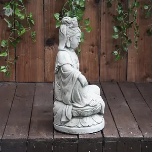 Traditional Kuan Yin (Guanyin) Buddha Statue