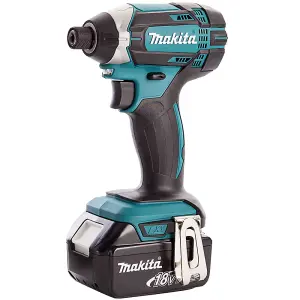 Makita 18V 15 Piece Power Tool Kit with 3 x 5.0Ah Battery & Charger T4TKIT-1600