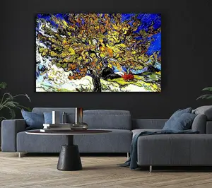 Vincent Van Gogh The Mulberry Tree Canvas Print Wall Art - Medium 20 x 32 Inches