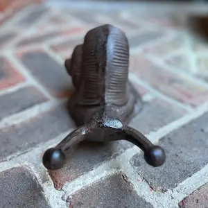 Cast Iron Snail Shaped Garden & Patio Boot Jack