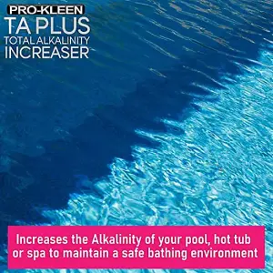 Pro-Kleen TA Plus Total Alkalinity Increaser - Increases Alkaline Levels in Pools, Hot Tubs & Spas - Balances pH Levels 3kg