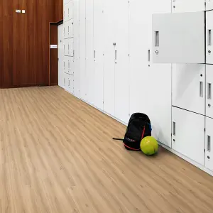 Colos Sepino Oak 1169 Beige Wood Effect 2.5mm Thick Glue-Down Contract LVT For Domestic & Commercial Use 3.62 m² Per Pack