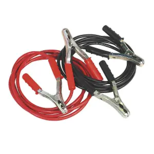 Sealey Booster Cables 3.5 Metres 600Amp 25mm² Resistant To Oil Grease BC/25/3.5