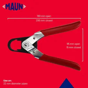 Maun Olive Cutter Plier Type Tool 22 mm