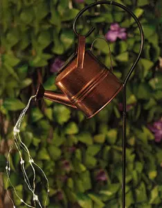 Solar Watering Can LED Lantern Light