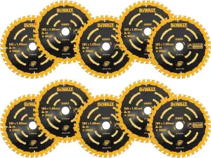 Dewalt DT10640 10 x Circular Saw Blade 165 x 20 x 40T Extreme Framing DCS391