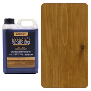 Littlefair's - Outdoor Wood Stain - Light Oak - 5 LTR