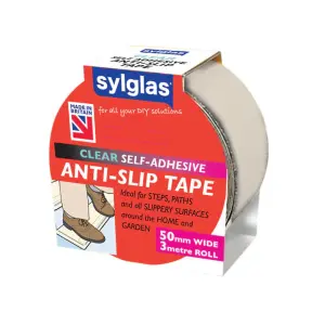 Sylglas Anti Slip Tape Clear 50mm x 3m