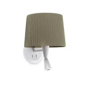 Luminosa Samba Reading Light Wall Light White,Green, E27