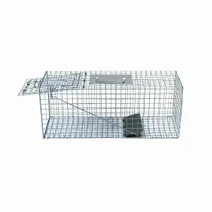 Oypla Large Humane Animal Rodent Rat Pest Trap Cage - 66 x 23 x 26cm