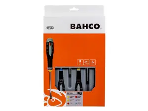 Bahco BE-9884 BE-9884 ERGO Screwdriver Set, 6 Piece BAHBE9884