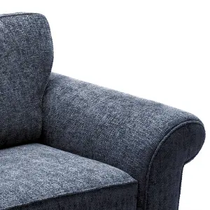 Ingrid 2 Seater Sofa in Dark Blue