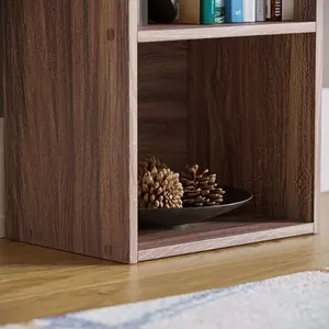 Gerardi Standard Bookcase Walnut / 106 cm H x 32 cm W