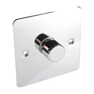 Polished Chrome LED Dimmer Switch - Single Gang