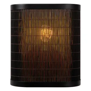 Lucide Tagalog Scandinavian Wall Light - 1xE27 - Black