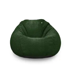 rucomfy Waffle Kids Slouchbag Beanbag - Highland Green