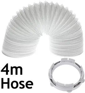 SPARES2GO Tumble Dryer Vent Hose Condenser Kit compatible with White Knight / Crosslee CL311 CL331 CL372 CL382 CL412 CL427 CL472