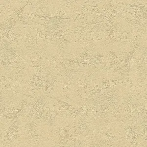 GoodHome Lancon Yellow Textured Wallpaper Sample