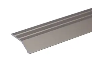 Anodised aluminium door floor bar edge trim threshold ramp 900 x 40mm  A11 shampagne