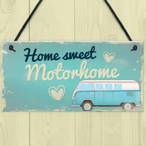 Red Ocean Gifts For Women Motorhome Wall Plaque Caravan Campervan Door Sign Friendship Gift For Her Him