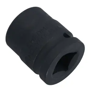 3/4" Drive 27mm Shallow Metric MM Impact Impacted Socket 6 Sided Single Hex