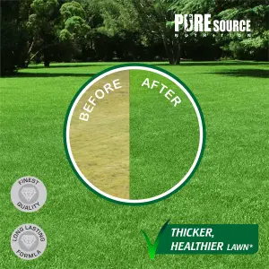 Iron Sulphate 7.5KG - Makes Grass Greener, Hardens Turf and Prevents Lawn Disease Makes upto 7500L & Covers upto 7500m2 by PSN