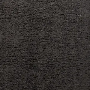 Charcoal Plain Shaggy Modern Easy To Clean Rug For Dining Room-120cm X 170cm