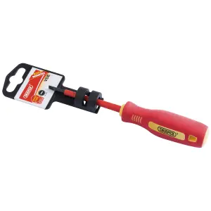 Draper Fully Insulated Plain Slot Screwdriver, 3 x 75mm 46516