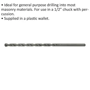 High-Performance 5.5 x 150mm Rotary Impact Drill Bit for Masonry