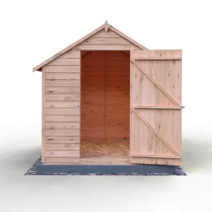 Shire Overlap 8x6 Single Door Windowless Value Shed