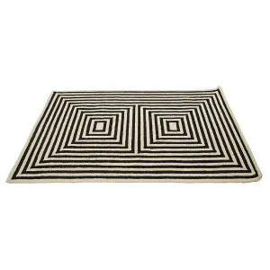 Bosie By Premier Milana Small Black and White Rug