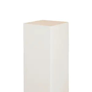 Paint Ready Square Stair Newel Post with Cap (H) 1500mm (W) 90mm (D) 90mm