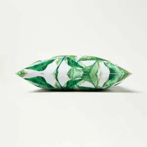 Homescapes Banana Leaf Outdoor Cushion 45 x 45 cm, Set of 2