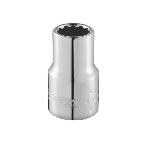 Expert Bi-Hexagon Socket 12 Point Regular 1/4in Drive 9/32in