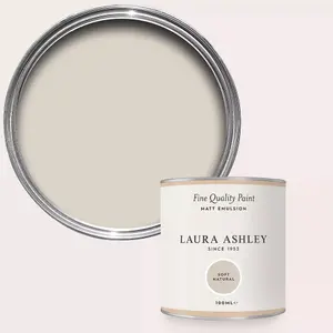 Laura Ashley Soft Natural Matt Emulsion Paint Sample