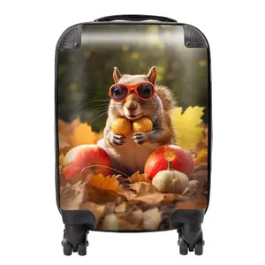 Nuts For Winter Suitcase - Mini Cabin