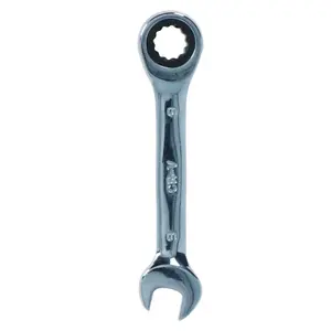 9mm Stubby Ratchet Combination Spanner Metric Wrench 72 Teeth SPN02