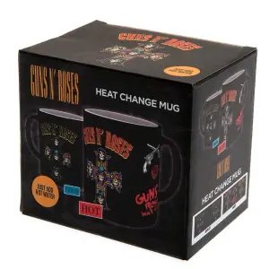 Guns N Roses Heat Changing Ceramic Mug Black/Multicoloured (9 x 8cm)