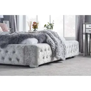 Birlea Grande Super King Bed Frame In Grey