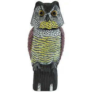 Woodside Owl With Rotating Head