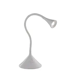 Luminosa NEWTON LED Reading Desk Lamp White 240lm 4000K 0 13x51cm