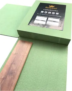 5mm Fibreboard Wood & Laminate Underlay 7m2 Pack Underlay Boards Levels Out Imperfections